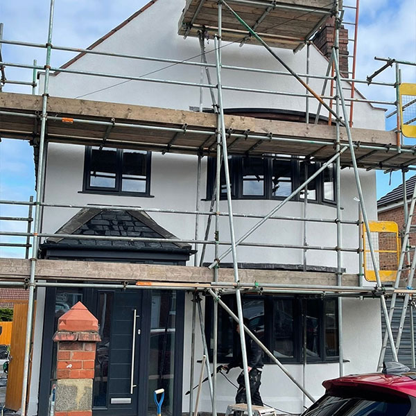 New rendering at domestic property